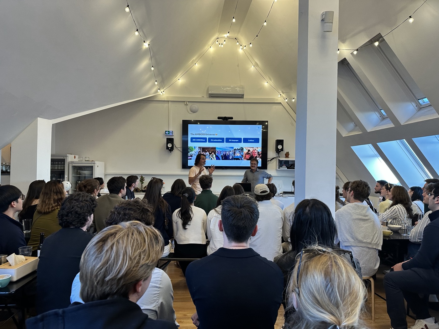 AIM Connect Aachen cohort at a partner visit