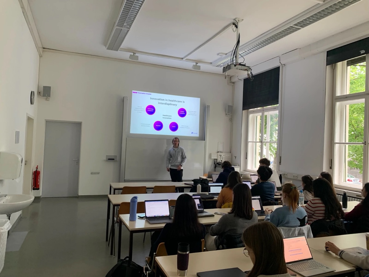 AIM Code lecture on healthcare innovation