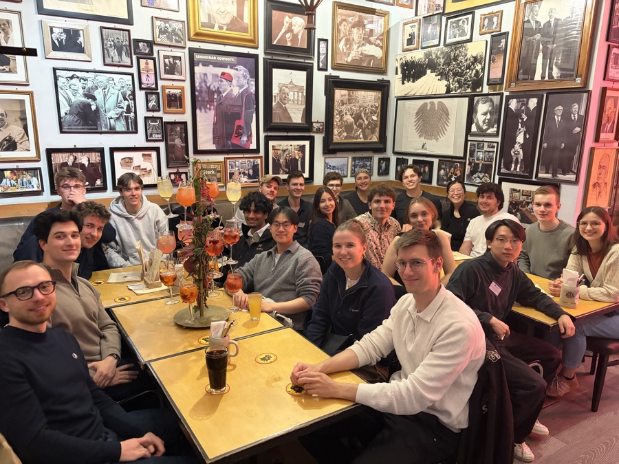 Evening get-together at the kickoff weekend